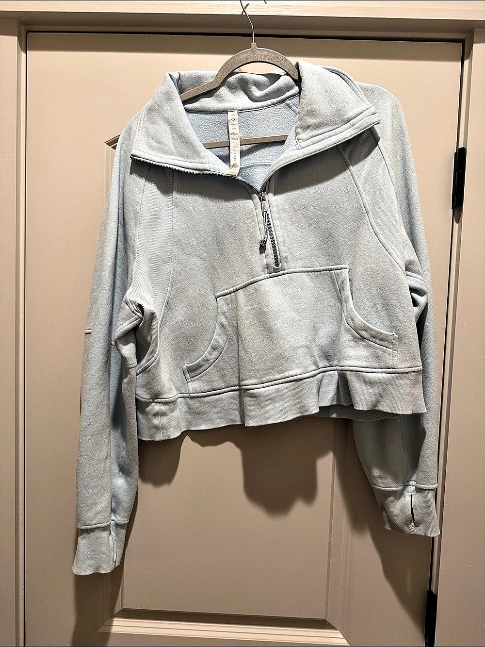 lululemon Scuba Hoodie Gray M/L Like New